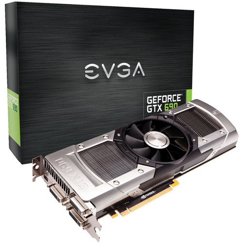 EVGA nVIDIA GeForce GTX 690 4 GB GDDR5 Graphics 04G-P4-2690-KR