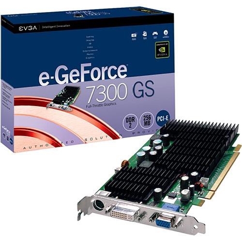 EVGA e-GeForce 7300GS PCI Express Display Card