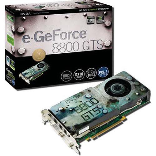 EVGA e-GeForce 8800GTS PCI Express Display Card