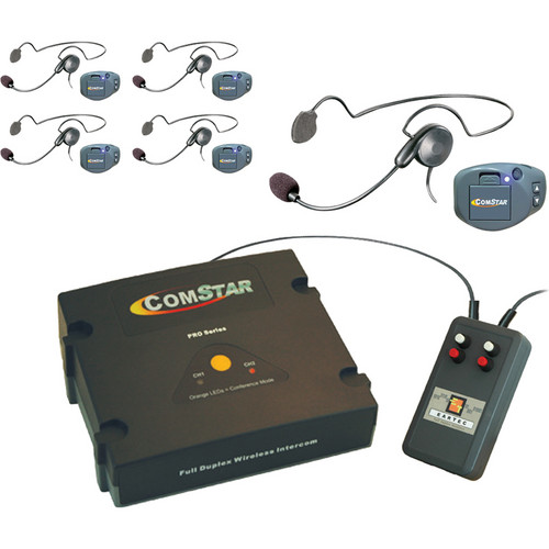 Eartec XT-Plus Com-Center with 5 COMPAK Headsets
