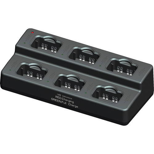 Eartec 6 Port Charging station for SC 1000 Radio (NiMh)