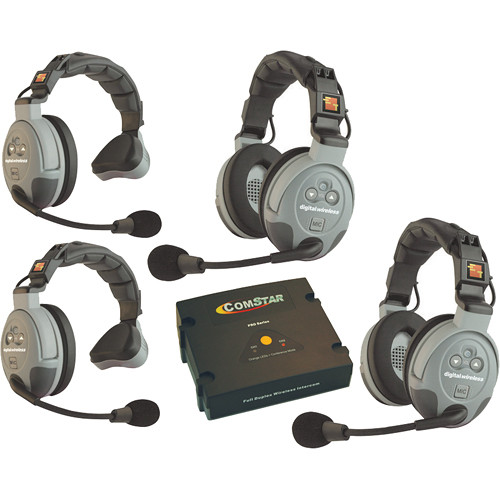 Eartec COMSTAR XT-4 4-User Full Duplex Wireless Intercom System (Australia)
