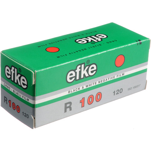 Efke 120 R100 Black and White Film