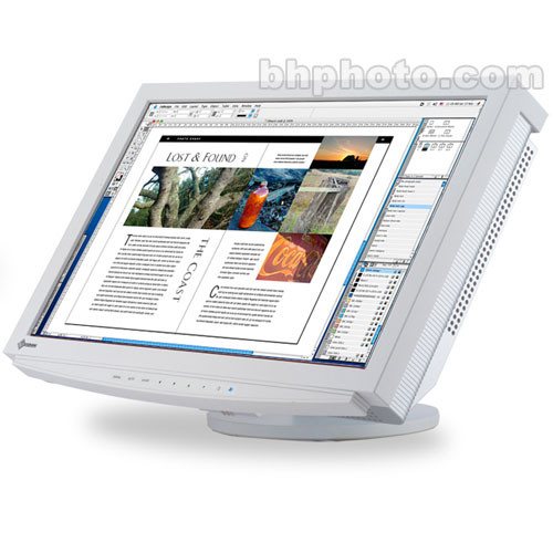 EIZO ColorEdge CE210W 21.1" Widescreen LCD Monitor with Dual DVI-I Input (White)