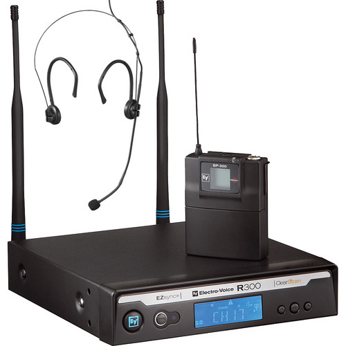 Electro-Voice R300-E Headworn Wireless Microphone System