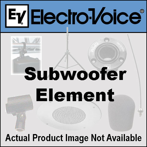 Electro-Voice XCS312 Cardioid Subwoofer Speaker for Professional Sound Reinforcement (White)