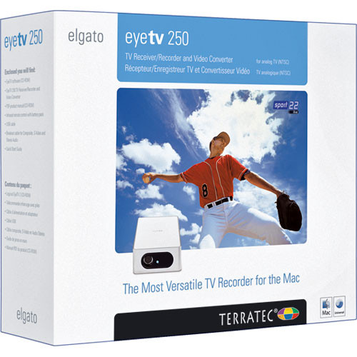 Elgato EyeTV 250 Plus USB NTSC/ATSC HDTV Tuner for Mac