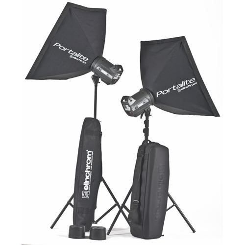 Elinchrom BX-Ri 250/500 To Go Set - 2 Monolight Kit (90-260VAC)