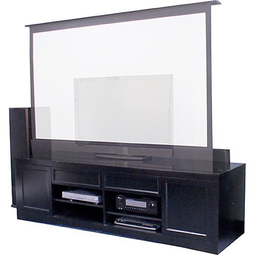 Elite Screens CFE72H-B Raptor Motorized Floor Rising Front Projection Screen (34x62")