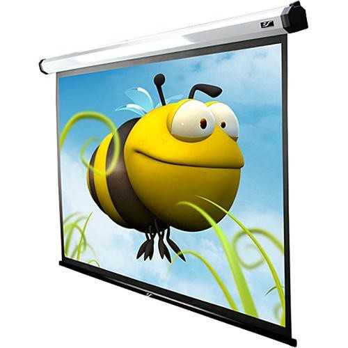 Elite Screens HOME120IWS2 Home Series 2 Motorized Front Projection Screen (85x85", 110V, 60Hz)