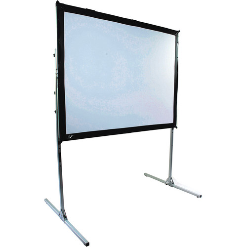 Elite Screens Tensioned Video Quick Stand Portable Fixed Frame Front Projection Screen (144.0 x 108.0")