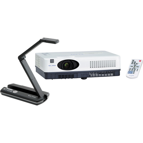 Elmo MO-1 Visual Presenter (Black) and CRP-221 Projector Bundle