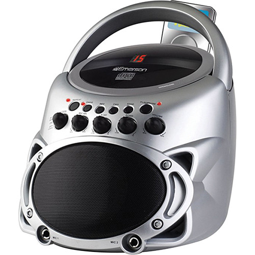Emerson Karaoke GP298S Portable CDG Karaoke System