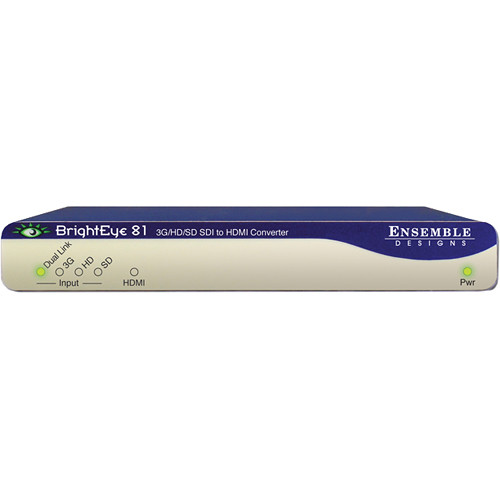 Ensemble Designs BrightEye 81 3G/HD/SD-SDI to HDMI Converter