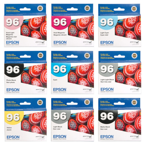 Epson 96 UltraChrome K3 9-Cartridge Ink Set