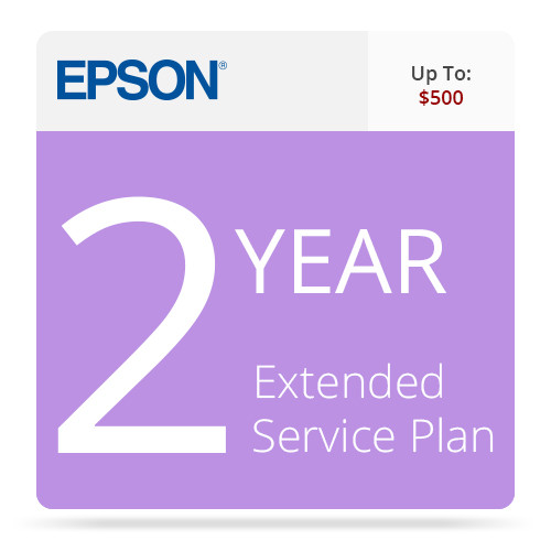 Epson 2-Year Extended Service Contract For Business Scanners Valued up to $500