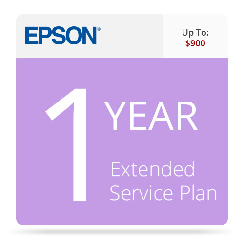 Epson 1-Year Exchange/Repair Extended Service Contract for Business Scanners Valued up to $900