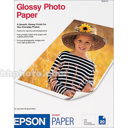 Epson Photo Paper Glossy (13 x 19", 20 Sheets)
