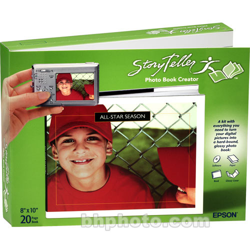 Epson StoryTeller Photo Book Creator - 8x10" - 20 Pages