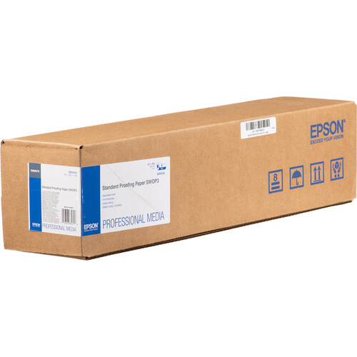 Epson Standard Proofing SWOP3 Semimatte Inkjet Paper (24" x 100' Roll)