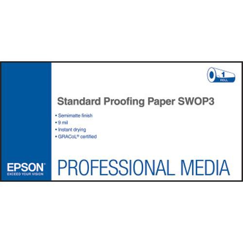 Epson Standard Proofing SWOP3 Semimatte Inkjet Paper (44" x 100' Roll)