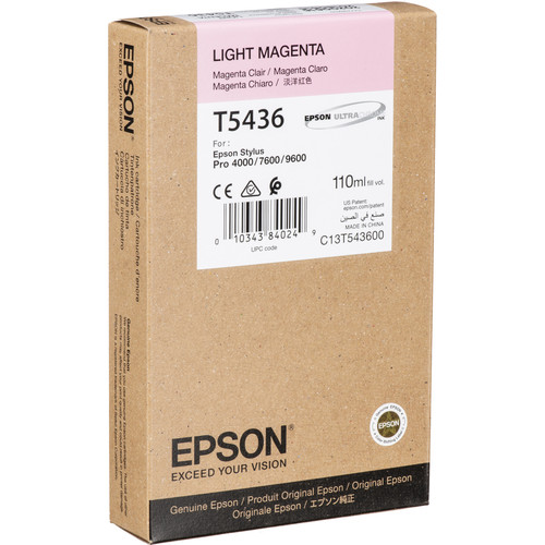 Epson UltraChrome, Light Magenta Ink Cartridge