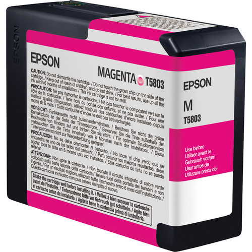 Epson UltraChrome K3 Magenta Ink Cartridge (80mL)