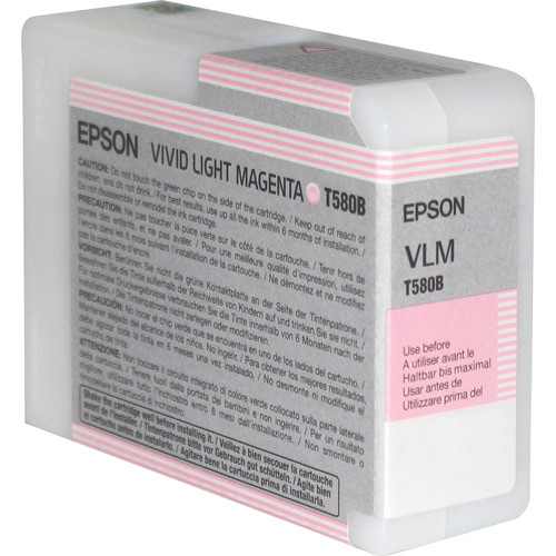 Epson UltraChrome K3 Vivid Light Magenta Ink Cartridge (80mL)