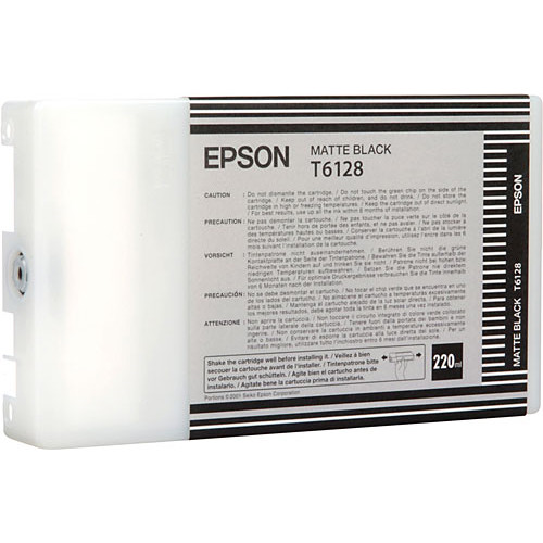 Epson UltraChrome Matte Black Ink Cartridge (220ml)