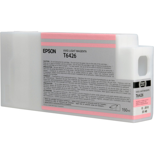 Epson T642600 Vivid Light Magenta UltraChrome HDR Ink Cartridge for Select Stylus Pro Printers (150 mL)