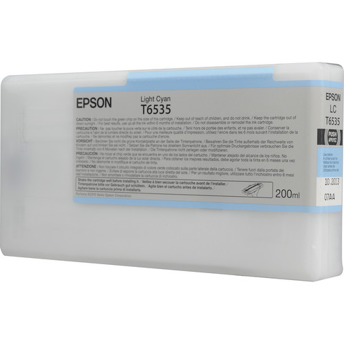 Epson Ultrachrome HDR Light Cyan Ink Cartridge (200 ml)
