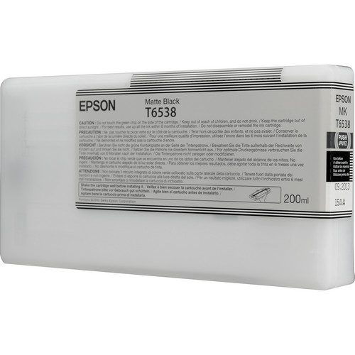 Epson Ultrachrome HDR Matte Black Ink Cartridge (200 ml)