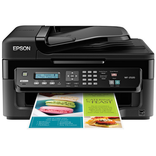 Epson WorkForce WF-2520 Network Color All-In-One Inkjet Printer