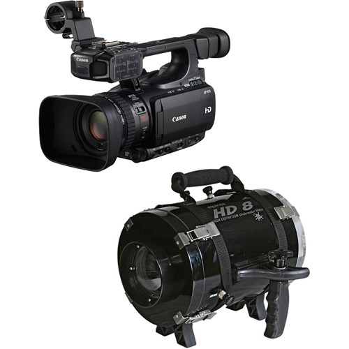 Equinox HD8X Underwater Housing with Canon XF100 HD Professional Camcorder