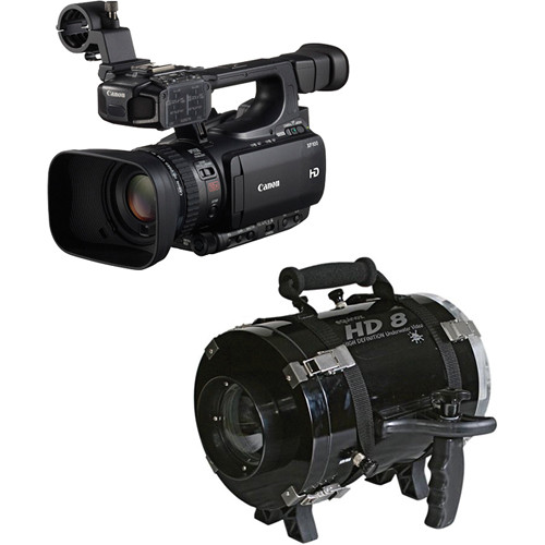 Equinox HD8 Underwater Housing with Canon XF100 HD Professional Camcorder