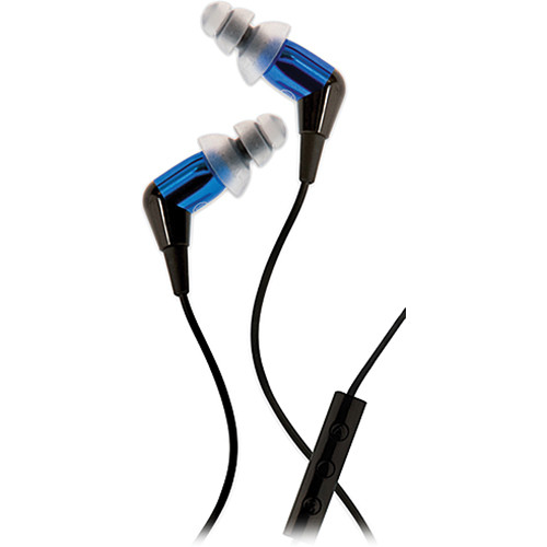 Etymotic Research mc3 Noise-Isolating In-Ear Stereo Headphones with Mic (Blue)