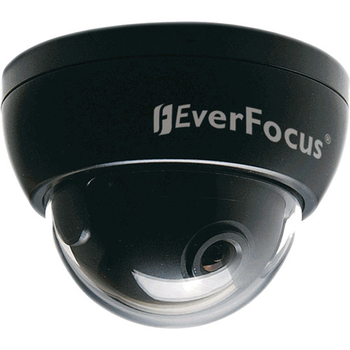 EverFocus EMD300 Vandal Proof Mobile Mini-Dome Camera (Black)