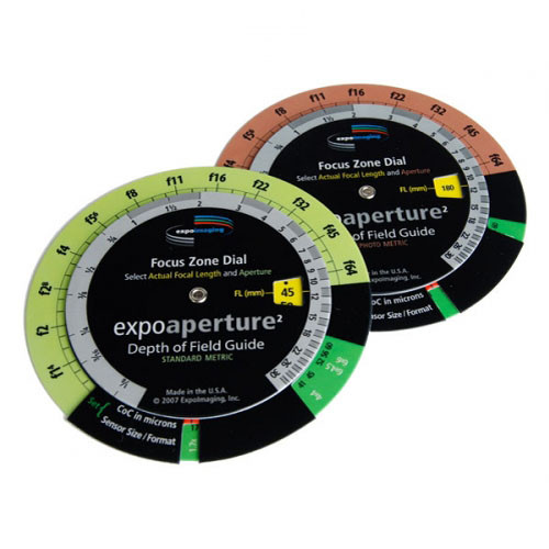 ExpoDisc ExpoAperture2 Depth-of-Field Guide (2-Disc Kit - Metric)