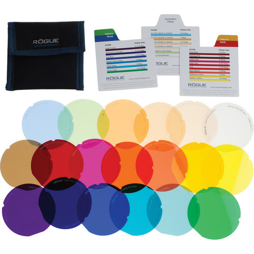Rogue Photographic Design Rogue Gels Lighting Filter Kit for Rogue Grid (Set of 20)