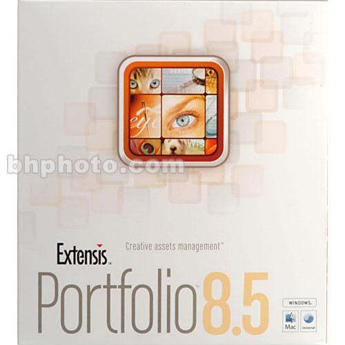 Extensis Portfolio 8.5 - Creative Asset Management  for Macintosh