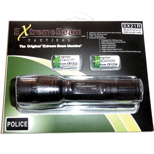 ExtremeBeam SX21R-L LED Flashlight (Shroudless Tailcap)