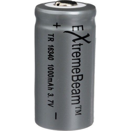 ExtremeBeam CR123A 3.7V 1000mAh Rechargeable Li-ion Battery