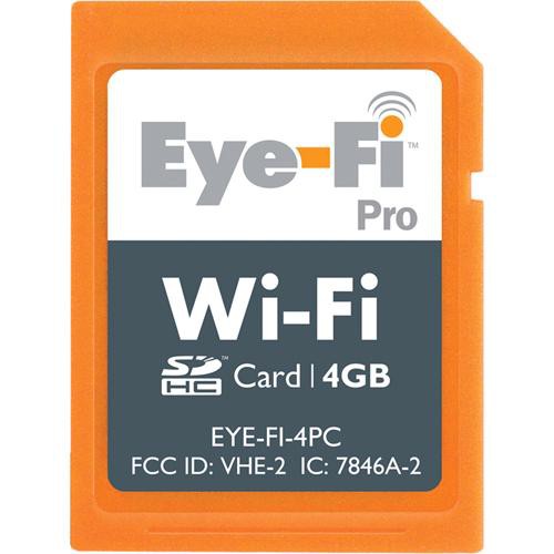 Eyefi 4GB Wi-Fi Pro SDHC Memory Card
