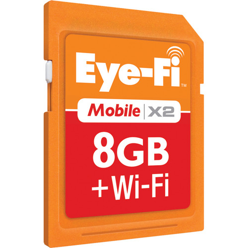 Eyefi 8GB Memory Card Mobile X2 Wireless Class 6