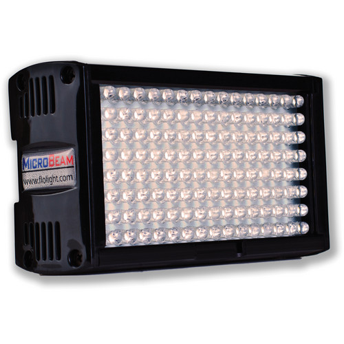 FloLight Microbeam 128 LED On Camera Video Light (3200K, Flood, Sony Battery Plate)