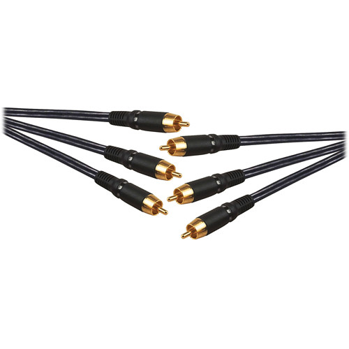 FSR 3RCA Component Video Cable (25')