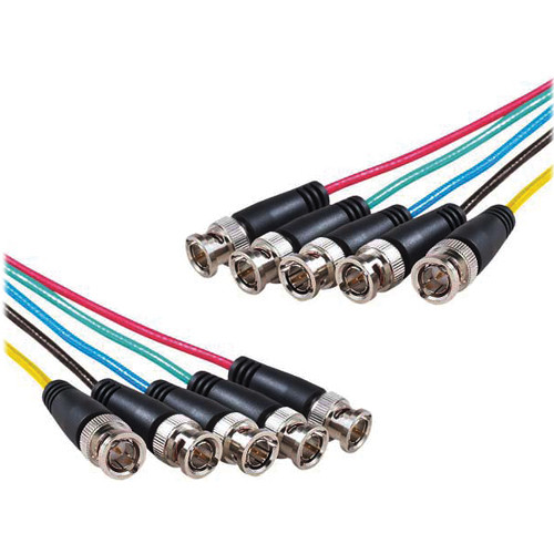 FSR CS-5BMM-100  5 x BNC to 5 x BNC Cable [100' (30.48 m)]