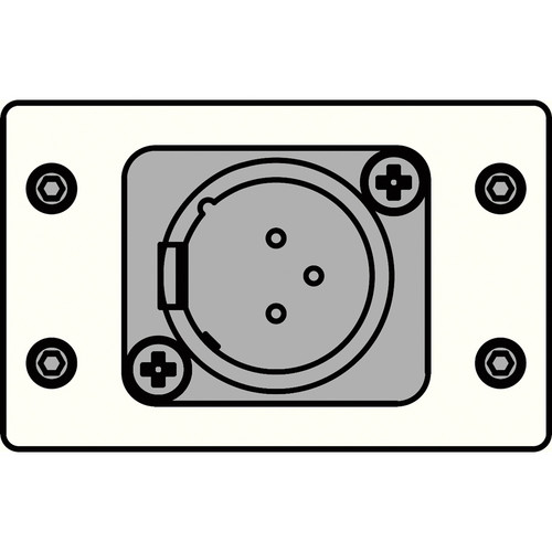 FSR IPS-A612D-WHT  IPS Audio Insert (White)