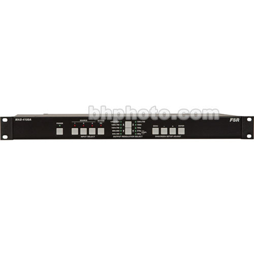 FSR MAS-4100A Video Scaler/Switcher (Scan Converter)