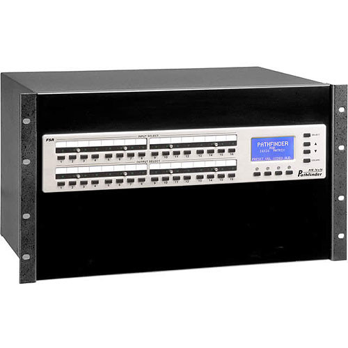 FSR PFD-16X8-RGBA Pathfinder 16x8 RGBHV & Stereo Audio Matrix Switcher